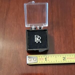 Silver Rolls-Royce Logo Pin/Tie Tack